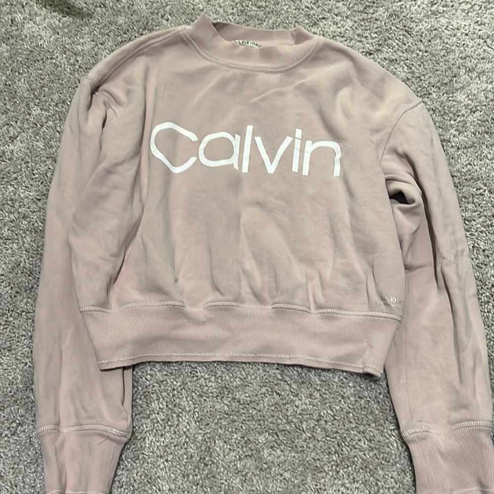 Calvin Klein cropped sweatshirt